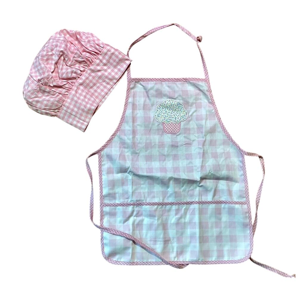 NWOT Child Girl Activity Cupcake Apron